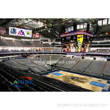 sport led perimeter Front Service p10 die-casting led screen cabinet